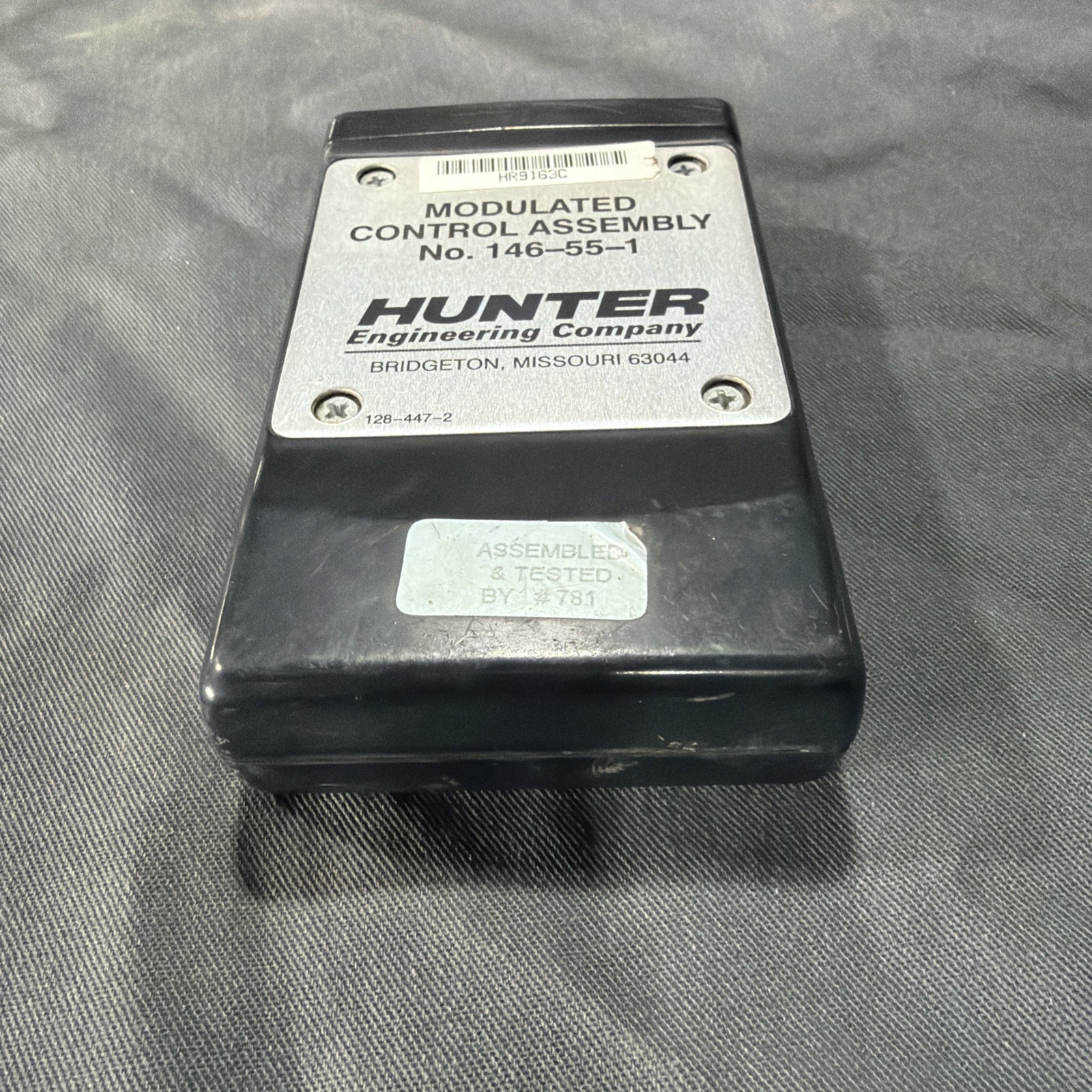 Hunter Engineering Modulated Control Assembly Remote Control OEM 146-55-1 Used