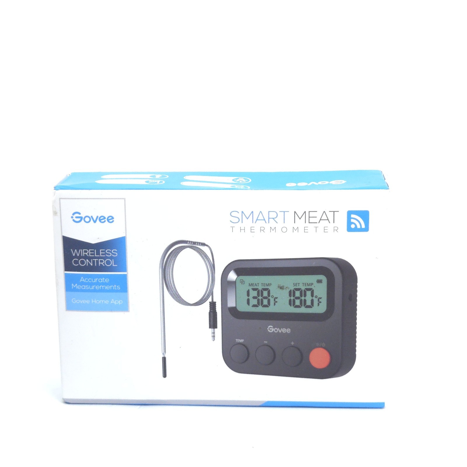 Govee Wifi Meat Thermometer Wireless 1 Probe Smart Bluetooth H5181