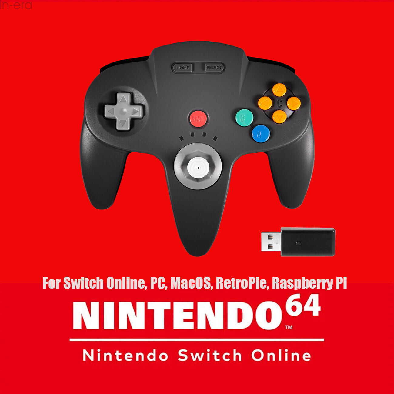 Switch N64 Controller-For Nintendo Switch NSO Edition Console MAC Steam Windows