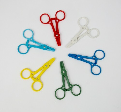 HEMOSTATS, TUBE  CLAMPS/PLASTIC  10  PER PACK, COLORS VARY  FREE US  SHIP