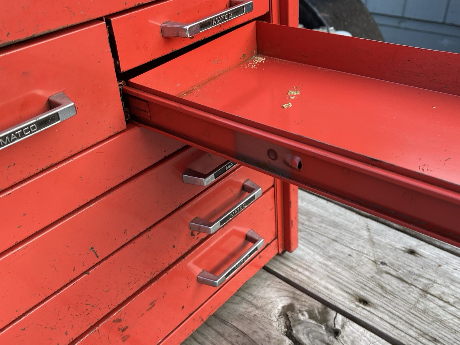 Matco Tool Chest Box Heavy Duty Mechanic Toolbox Used
