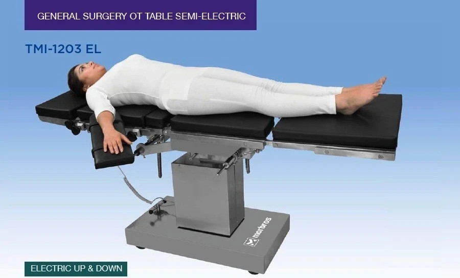 OT Table Operating Table Semi Electric Surgical Table TMI 1203EL