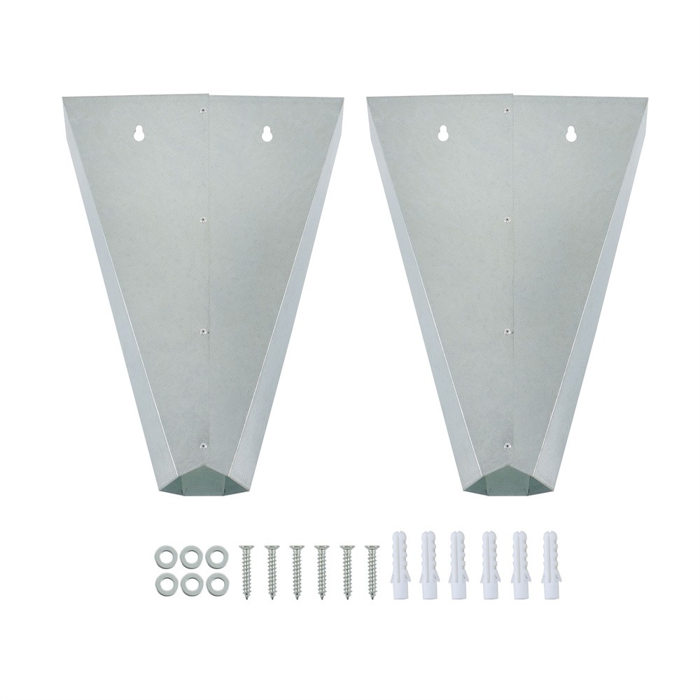 2 Pack For Chicken Birds Medium Poultry Restraining Flat Back Design Funnel Cone