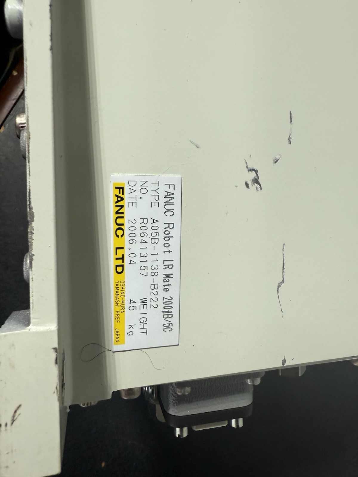 Fanuc LR Mate 200IB 5C With J3IB Mate Controller Untested