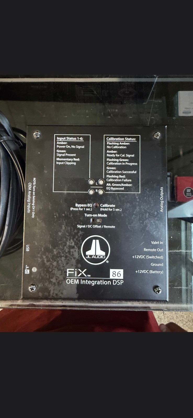 JL AUDIO FIX-86 INTEGRATION DIGITAL SIGNAL PROCESSOR ADD AMPS & SPEAKERS TO OEM