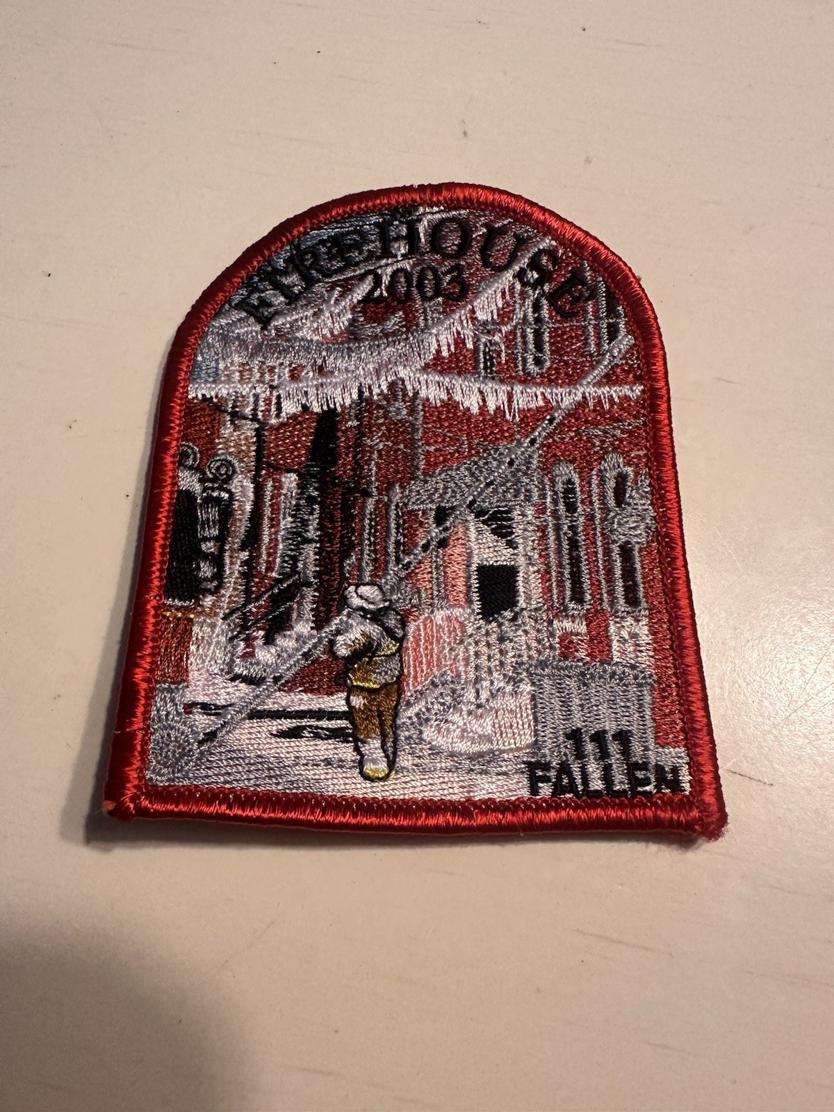 Firehouse Patch 2003 111 Fallen Fire Department No State Affiliation