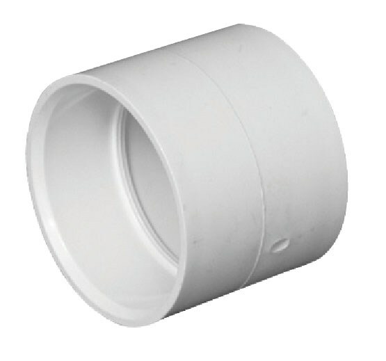 Charlotte PVC 02100 1200 PVC Coupling 1-1/4 x 1-1/4 Slip Dia. in. (Pack of 25)