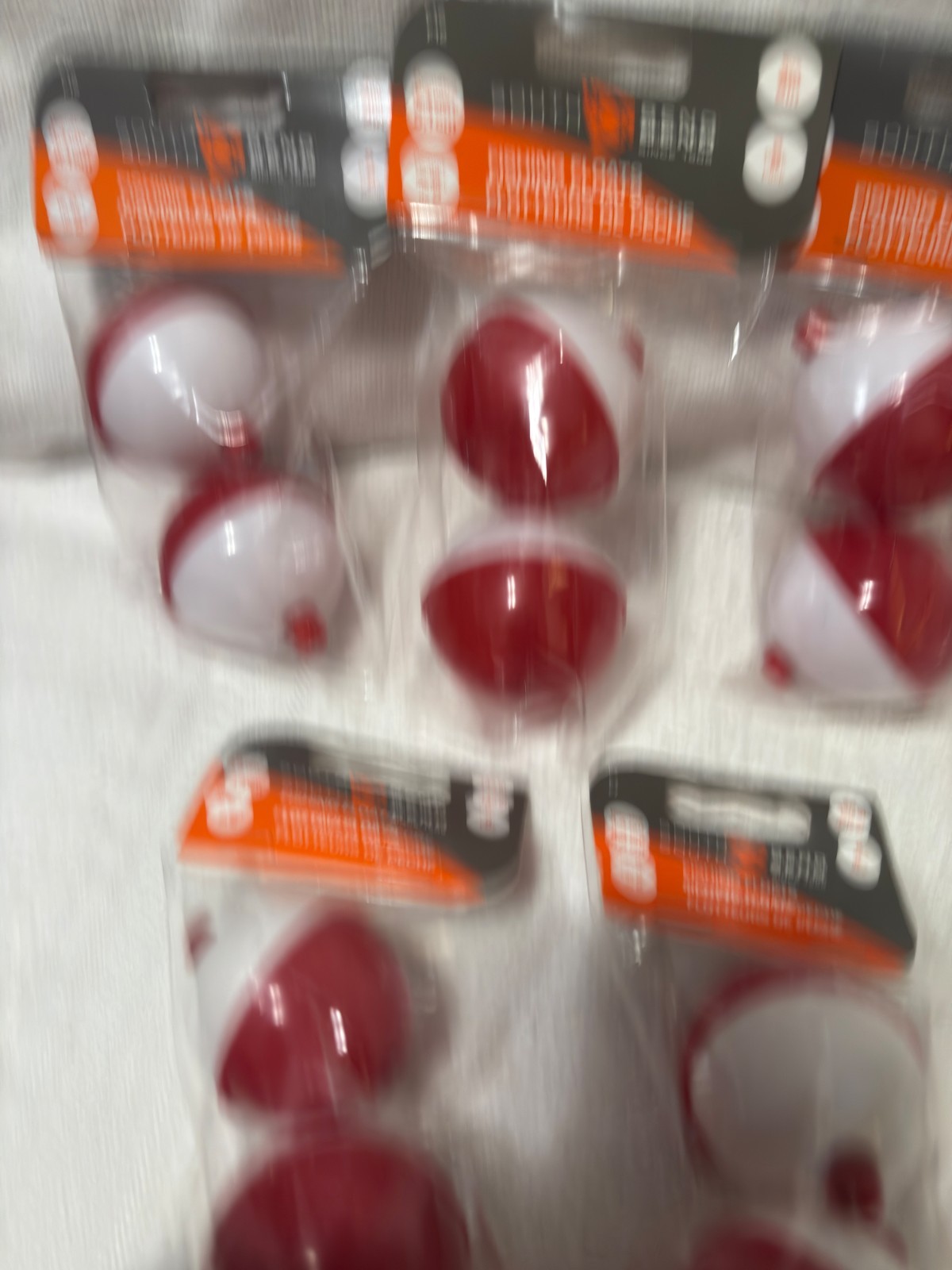 LOT OF FLOATERS SOUTH BEND, 3ea 1 3/4" inches, 2ea 2" inches NEW SEALED