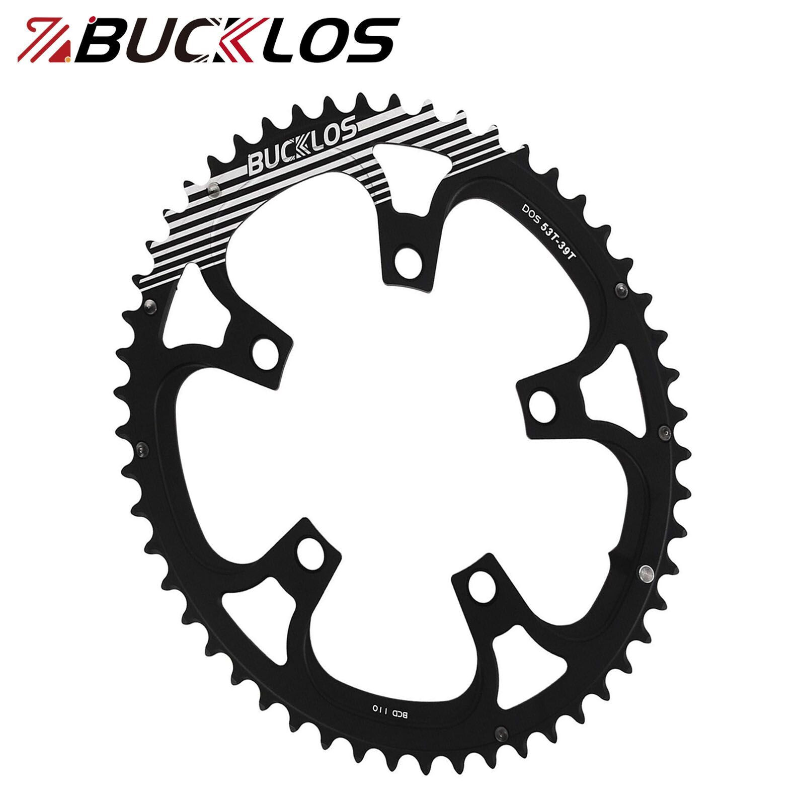 BUCKLOS Chainring 110BCD 34/36/39/50/52/53T Road Bike Round Chain Ring For 9-11S