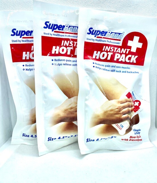 Instant Hot Pack SuperBand ( 3 Pack )