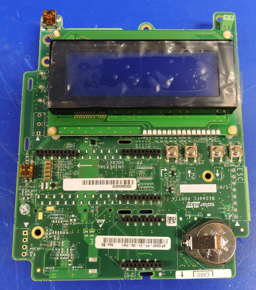 NEW Solaredge FLD Inverter Communication Card w/LCD Display AP1044F-PT-31-VN-FW1