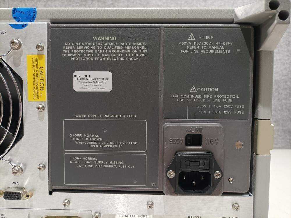 Hewlett Packard 8753ES, S-Parameter Network Analyzer, 30kHz-6GHz, 002, 006 & 010