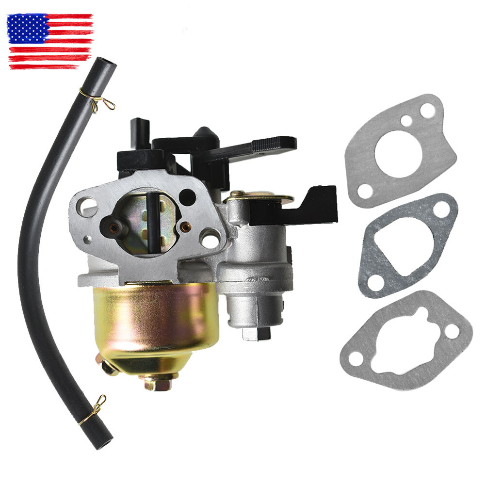 Carburetor Carb For HONDA GX160 5.5HP GX200 16100-ZH8-W61 W/ Fuel Pipe & Gasket