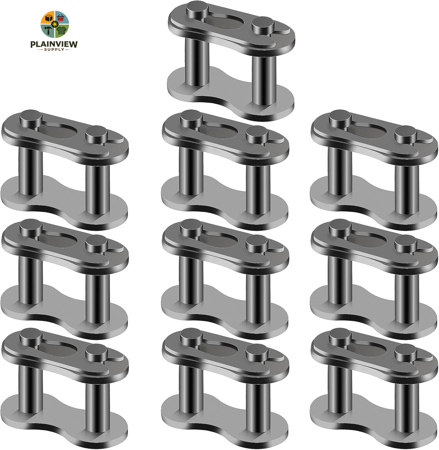 10 Pcs 415 Drive Chain Repair Master Connector Split Link for 49Cc 50Cc 60Cc 66C
