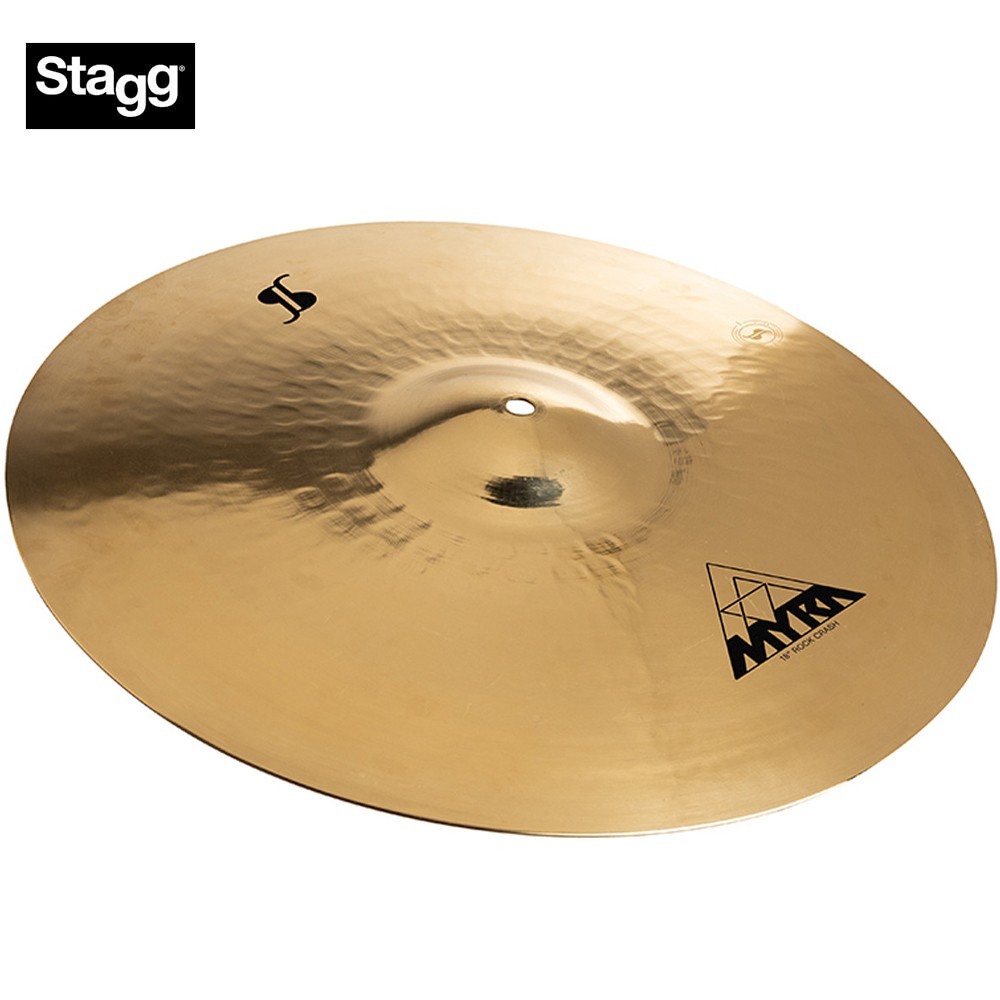 Stagg 19" MYRA Series Hand Hammered Rock Crash Cymbal MYR-CR19B