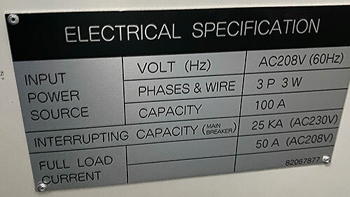 Meiki MHPC-V-300-300-1-25 PCB Hot Lamination Press 300 x 300 mm 245 kN