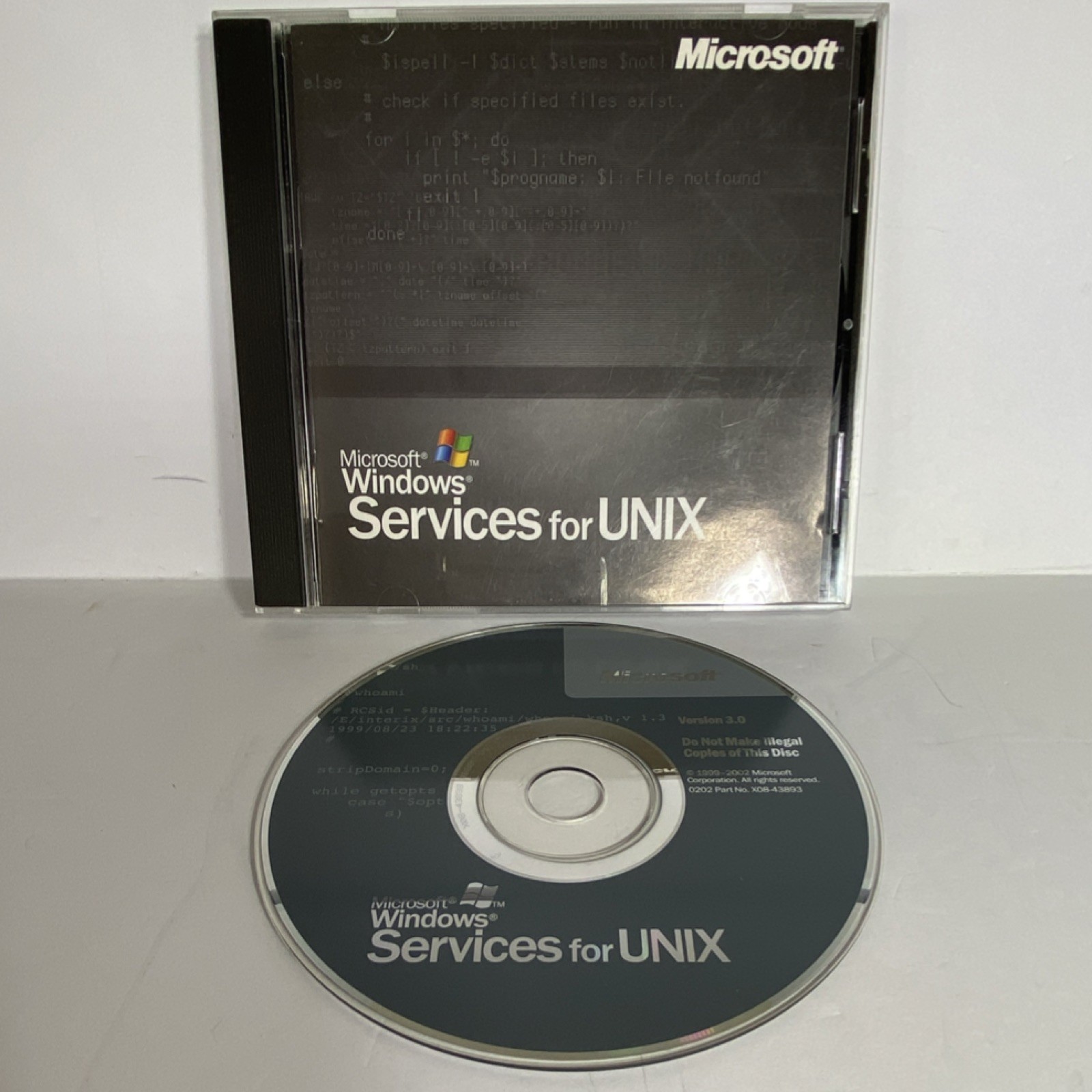 Microsoft Windows Services for UNIX Version 3.0 Utility Suite CD English