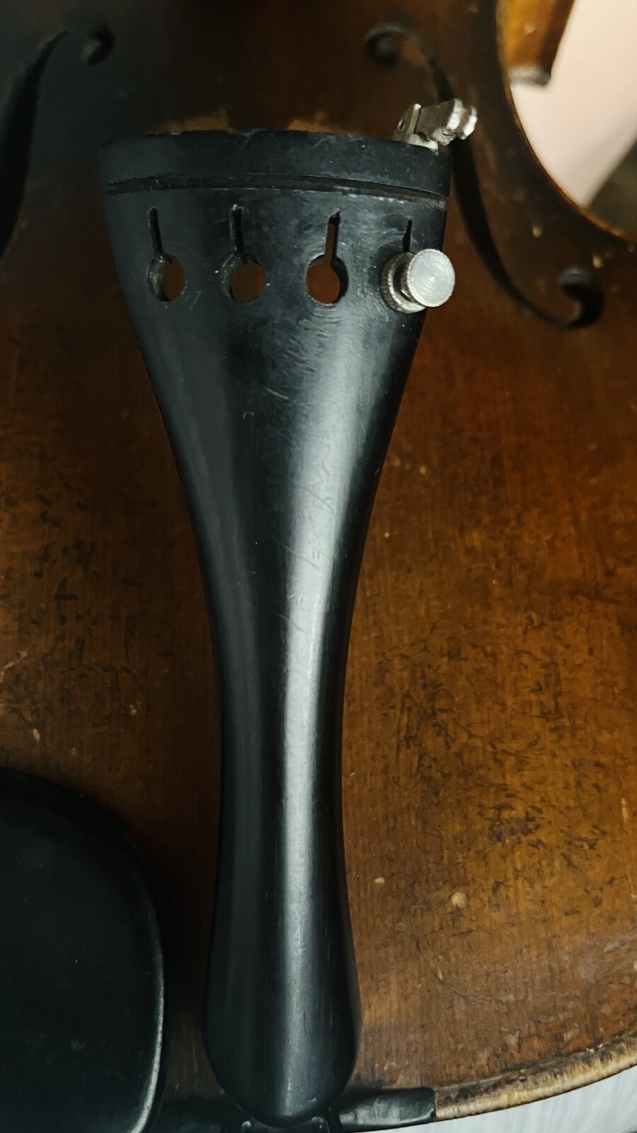 Old Violin Labeled Carl Vulzar