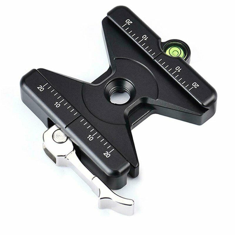 Sunwayfoto SLC-60B Universal Arca Standard QR Clamp with Bubble Level Model NEW