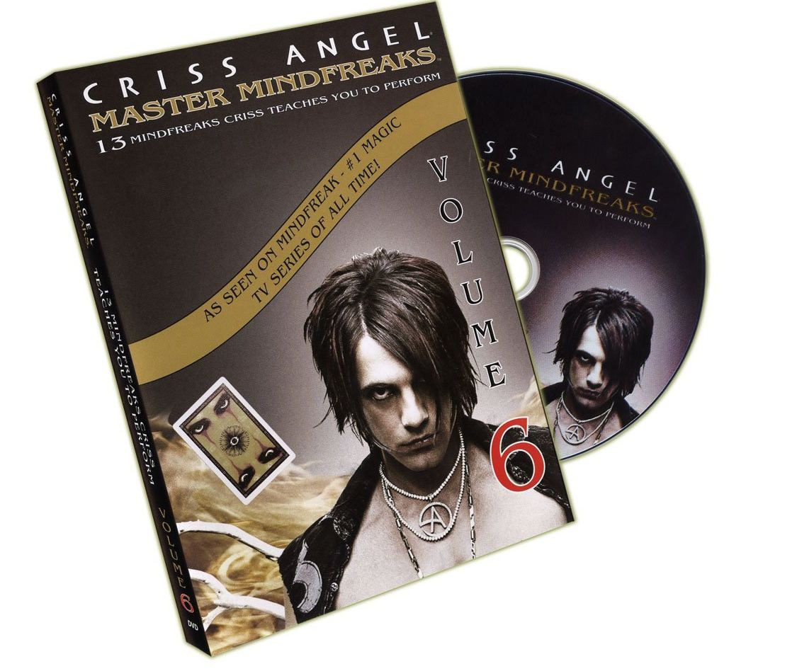 Criss Angel Master Mindfreaks DVD Vol 6  13 magic tricks