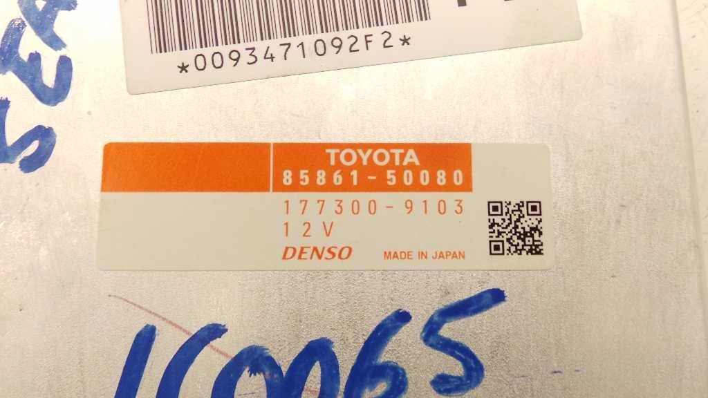 2007 LEXUS LS460 REAR SEAT CLIMATE CONTROL MODULE ECM ASSEMBLY