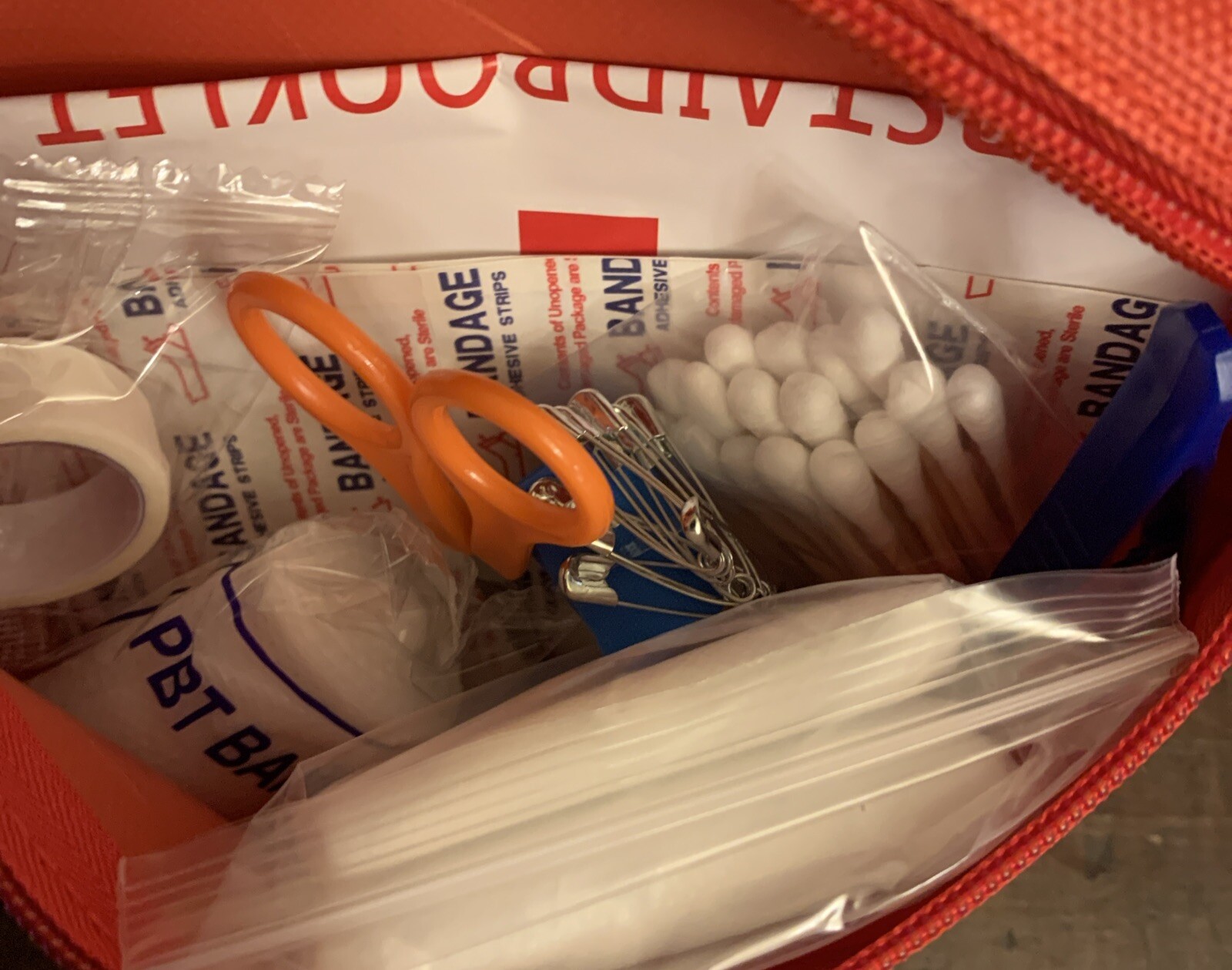 Mini First Aid Kit 59 Pieces Small First Aid Kit Includes Scissors/Tweezers NEW