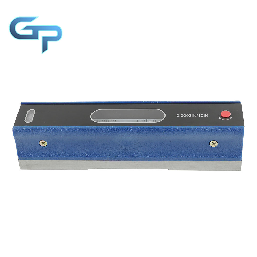 8" Master Precision Level in Fitted Wooden Box For Machinist Tool 0.0002''/10''
