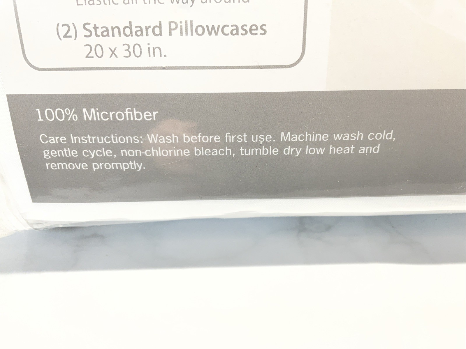 NEW At Home Easy Care Sheet Set FULL WHITE