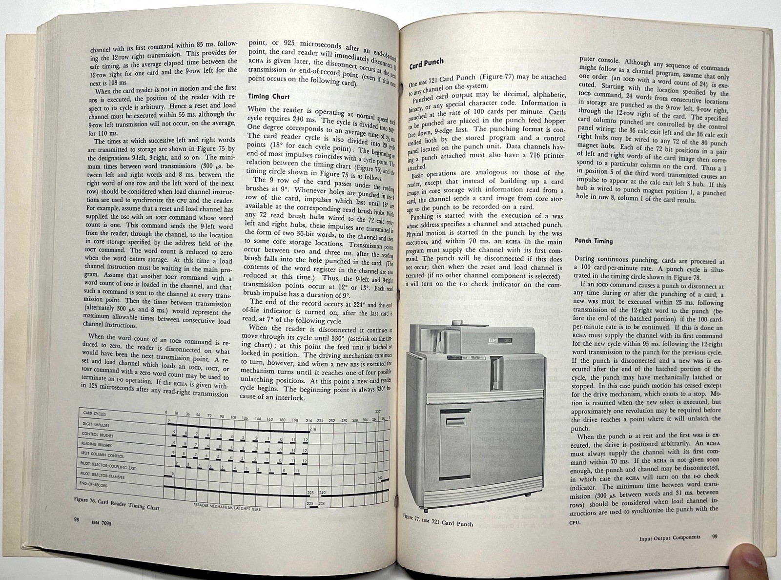 1962 IBM 7090 DATA PROCESSING SYSTEM REFERENCE MANUAL MAINFRAME COMPUTER