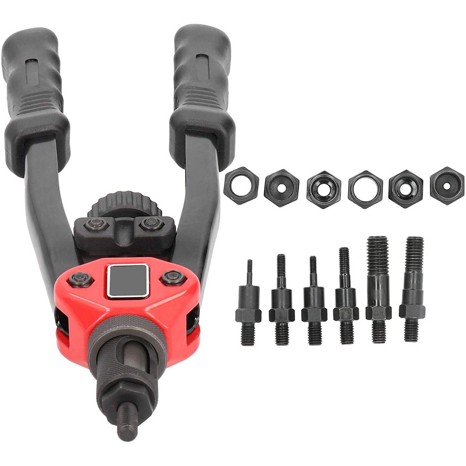 1510pc Rivet Nut Gun Kit Rivnut Setting Tools Nut Setter Tool Hand Blind Riveter