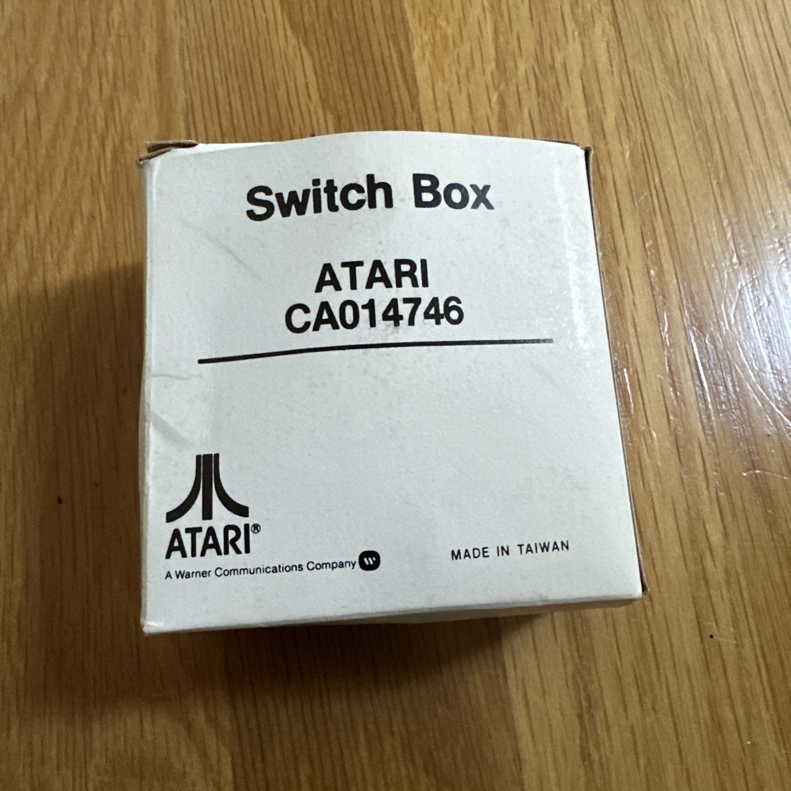 ATARI Switch Box TV Game Video Adapter CA014746 New Old Stock