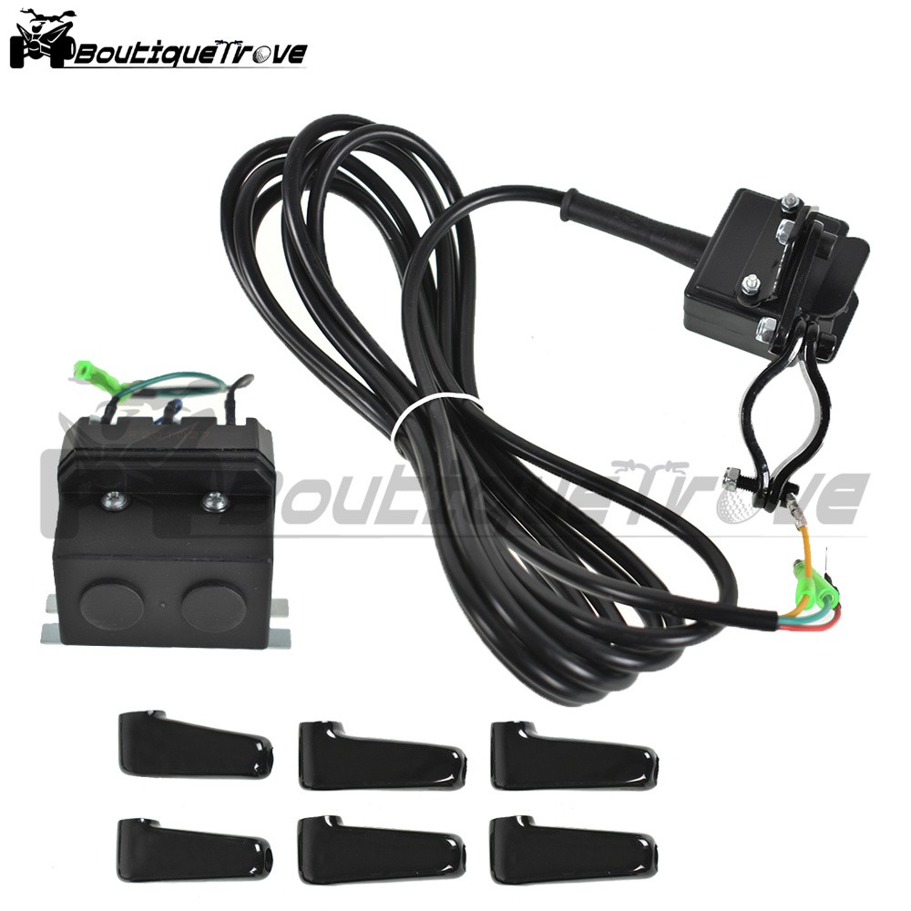 For Warn ATV 12V 250A Winch Contactor Thumb Switch Winch Solenoid Relay
