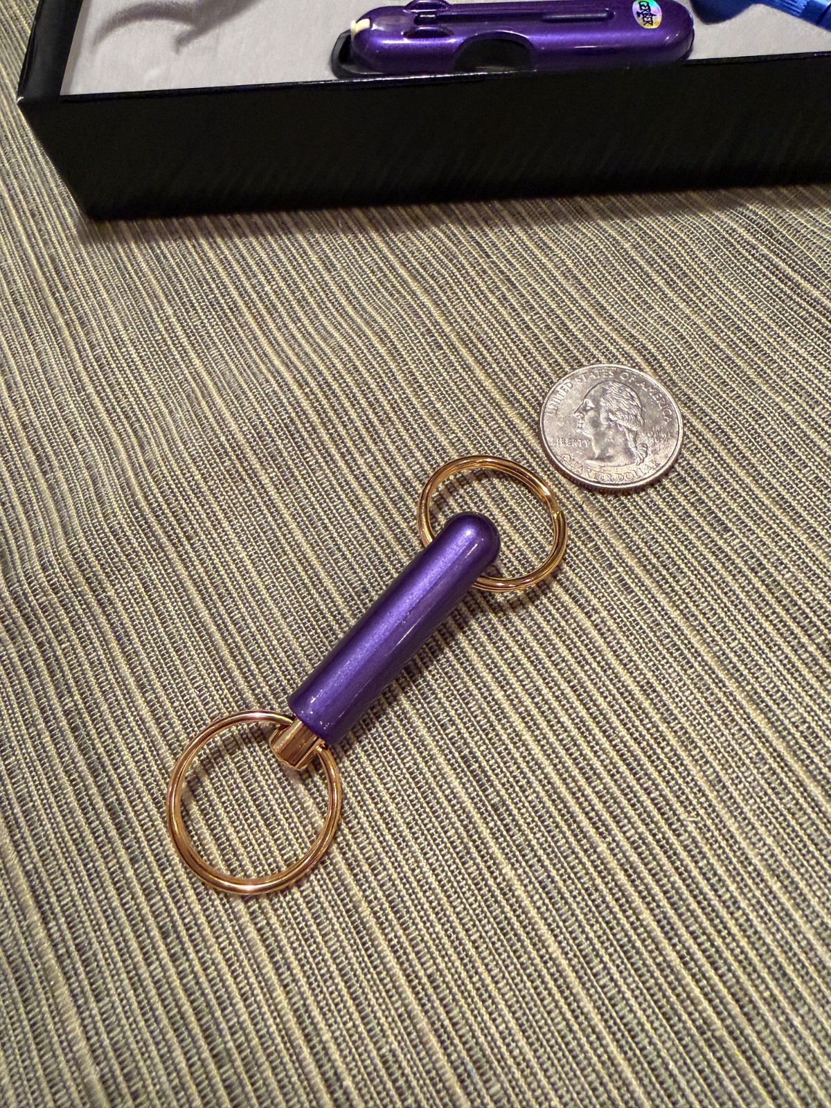 Gerber Key/Mag Set 08235 Purple Keychain Multitool Flashlight NIB NOS