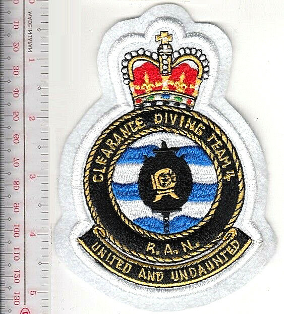 Australia Royal Australian Navy RAN Clearance Diving Team 4 AUSCDT No Tariff