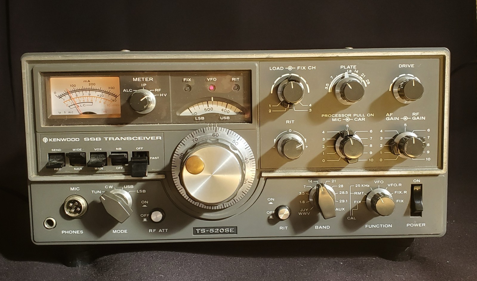 KENWOOD TS-520SE SSB TRANSCEIVER Amateur Radio Ham HF Vintage