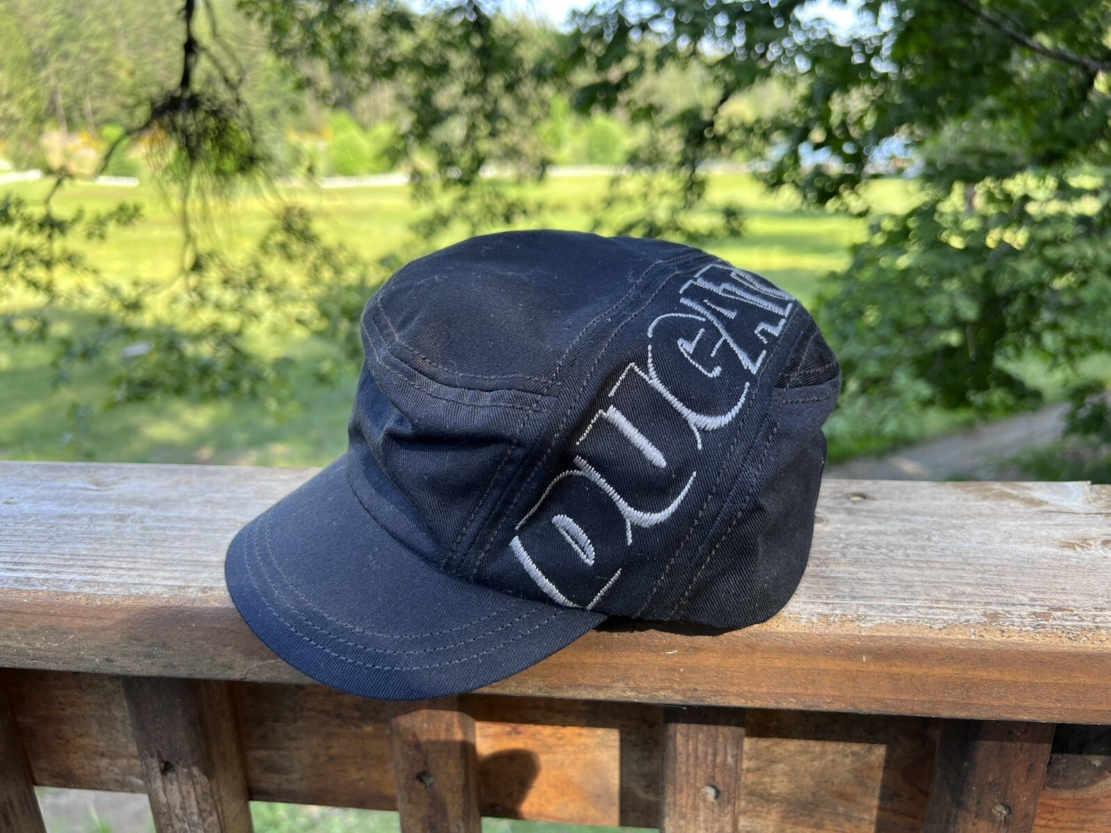 Ducati Black Designer Employee Painter Hat Unique Rare Hat Very Cool