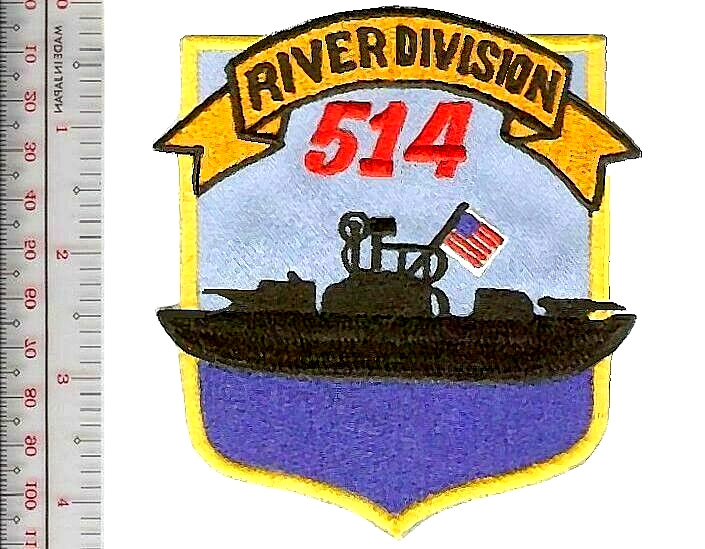 US Navy USN Vietnam 514th River Patrol Section Patrol Boat Brown Water NO TARIFF