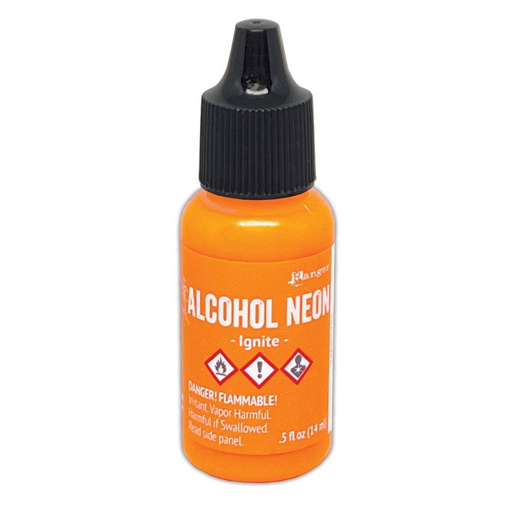Tim Holtz Neon Alcohol Ink 0.5oz-Ignite - 3 Pack