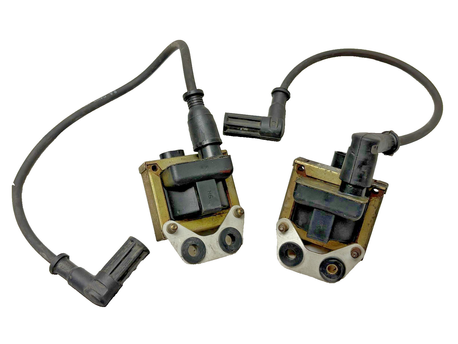 2000 900ss 900 Super Sport Ducati OEM Ignition Coils W/ Wires Caps