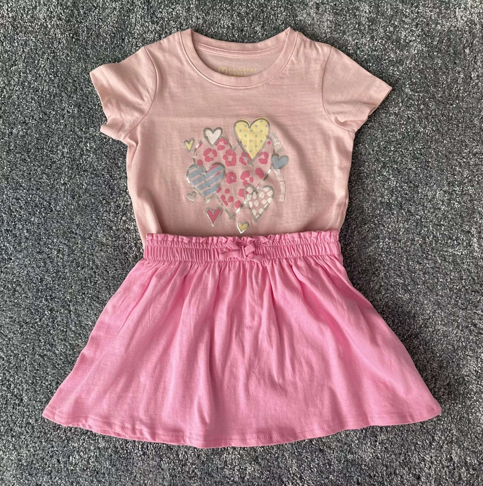 Primark Girl T-shirt & Skirt Set - 18-24 Months/92 cm NWT
