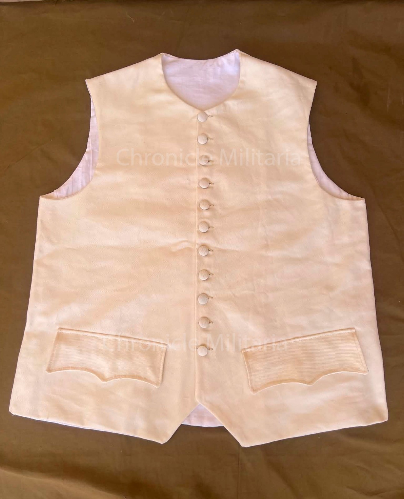 Revolutionary war civilian waist coat , 18th century waist coat