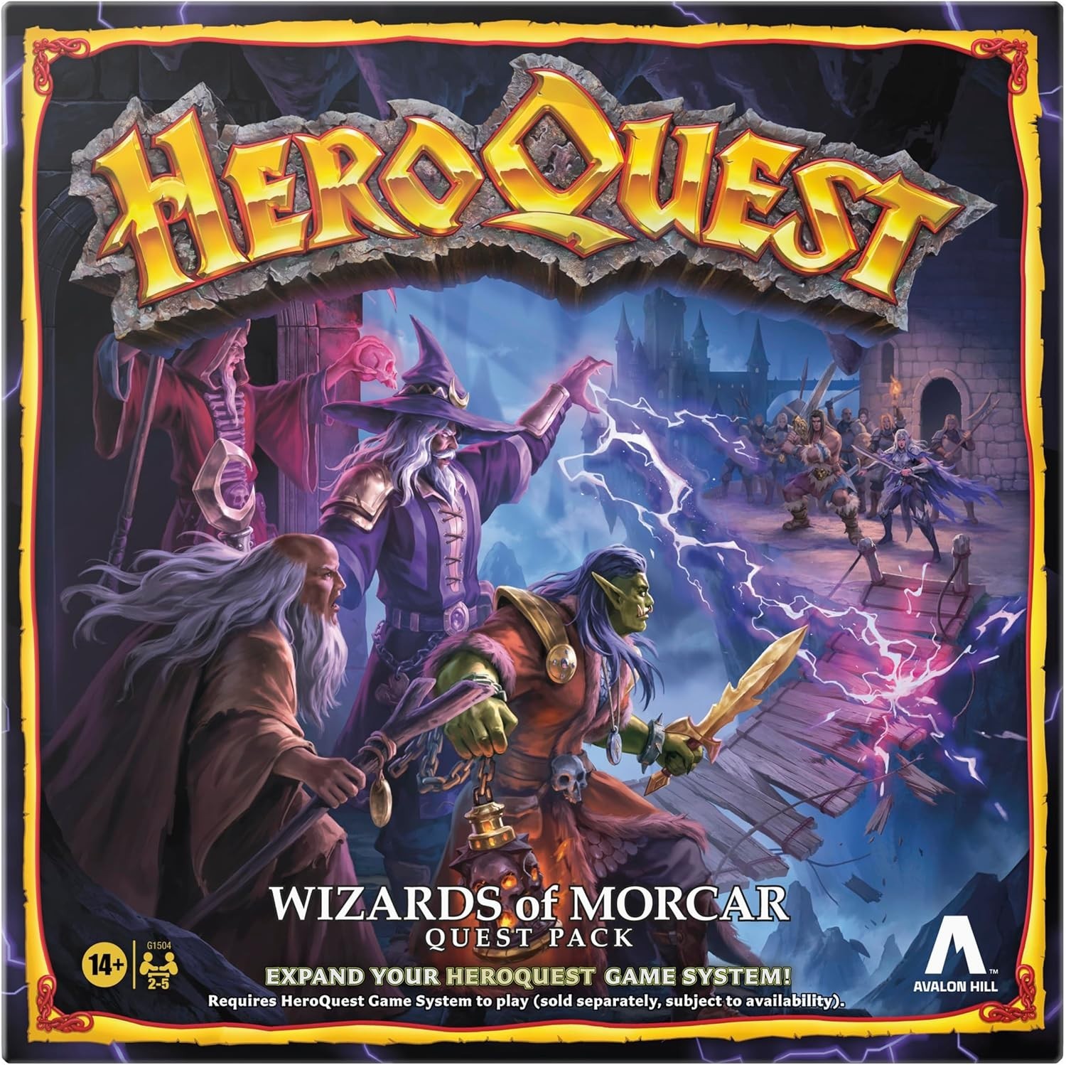 HeroQuest Wizards of Morcar Quest Pack - IN STOCK - Hasbro