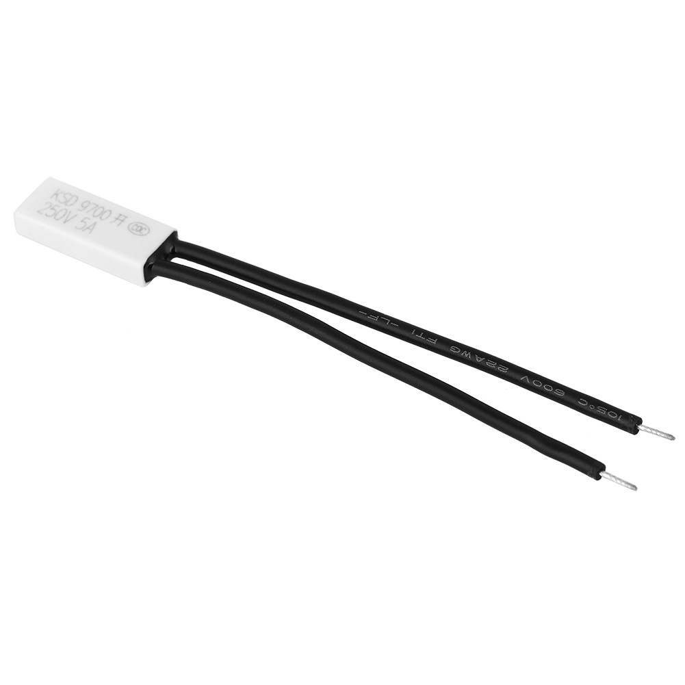 95℃ 10x KSD9700 Normally Open Temperature Control Switch Thermal Protector Plast
