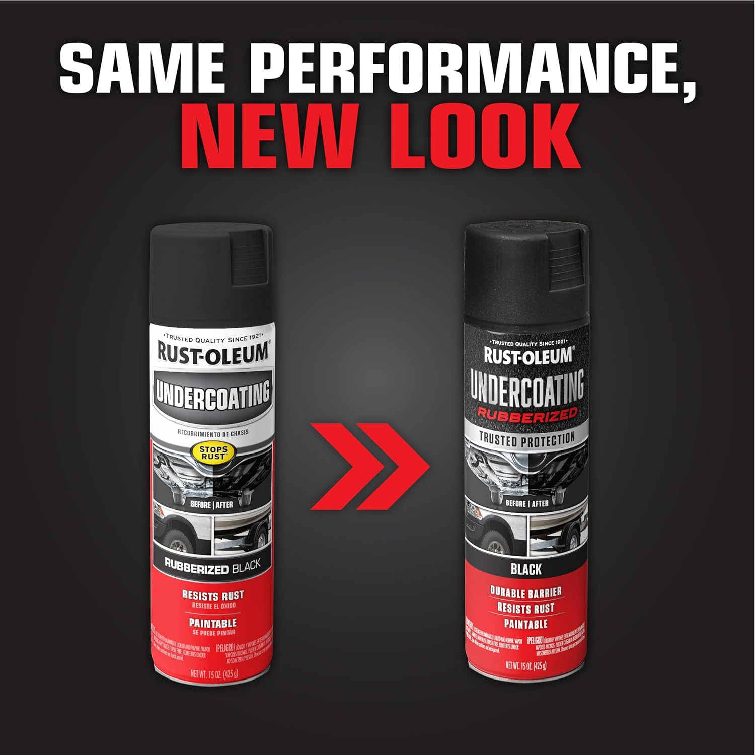 248657 Rubberized Undercoating Spray, 15 Oz, Black