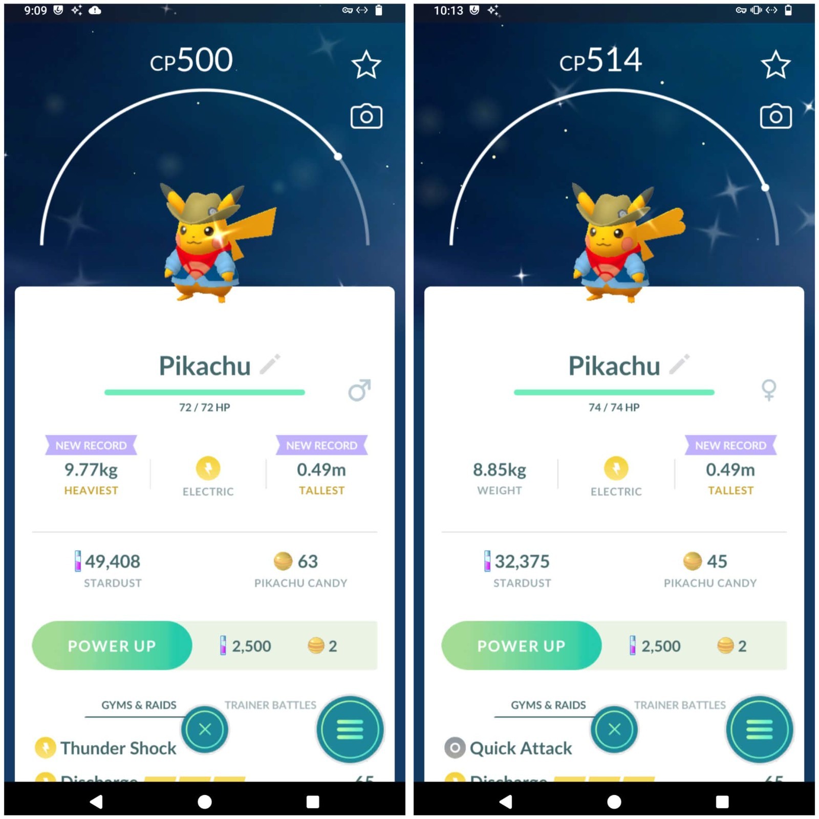 ✨Shiny Pikachu Excavator - Fossil Museum (Male-Female)✨ - P T C - Description
