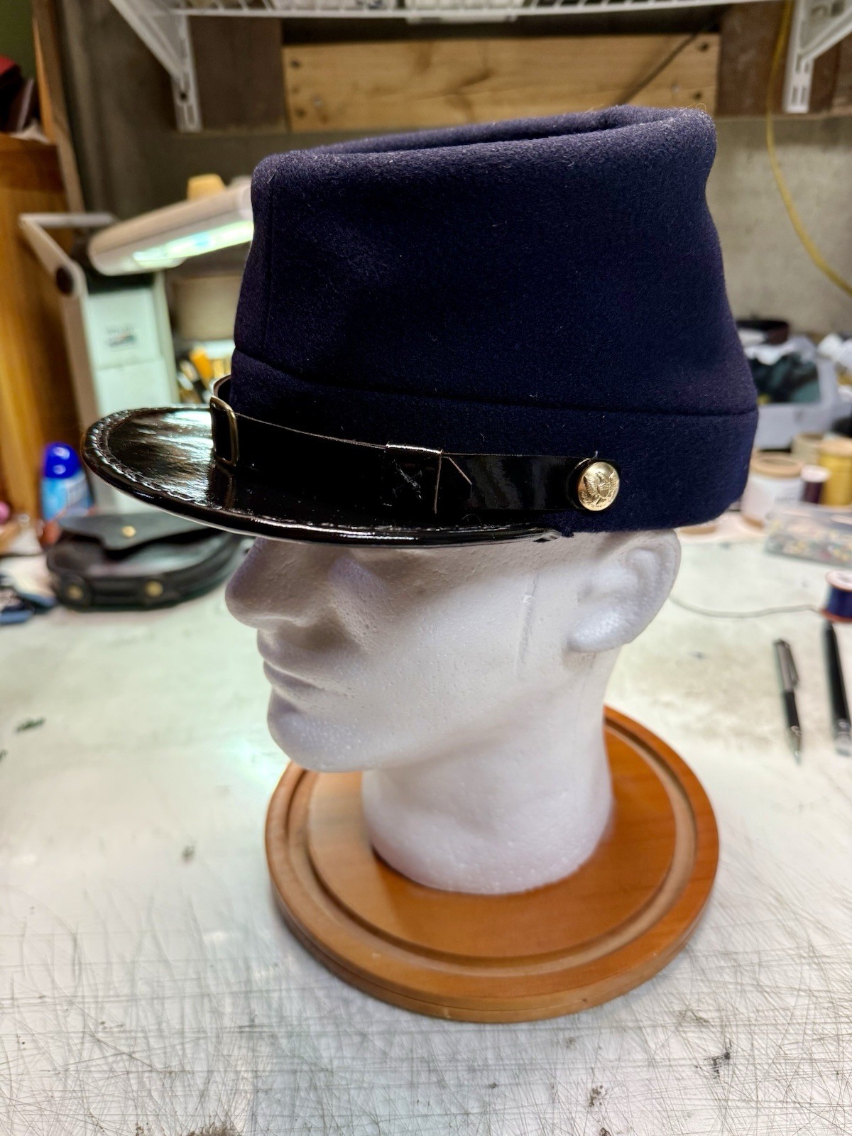 Civil War Federal Private Purchase Forage Cap - 7-1/4”