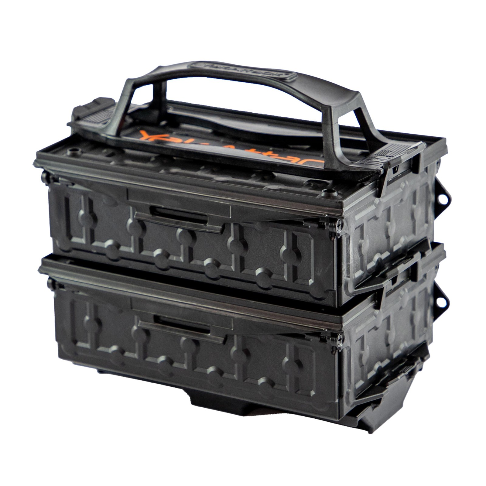 YakAttack Fully Loaded TracPak Combo Kit - Black | Includes 2 Stackable Stora...