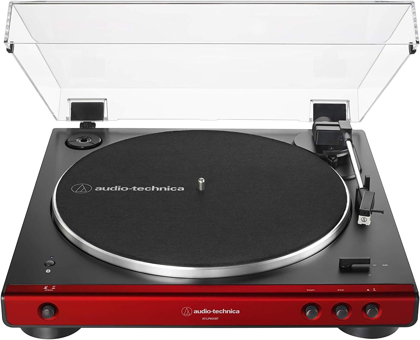Audio-Technica AT-LP60XBT-RD Fully Automatic Wireless Belt-D