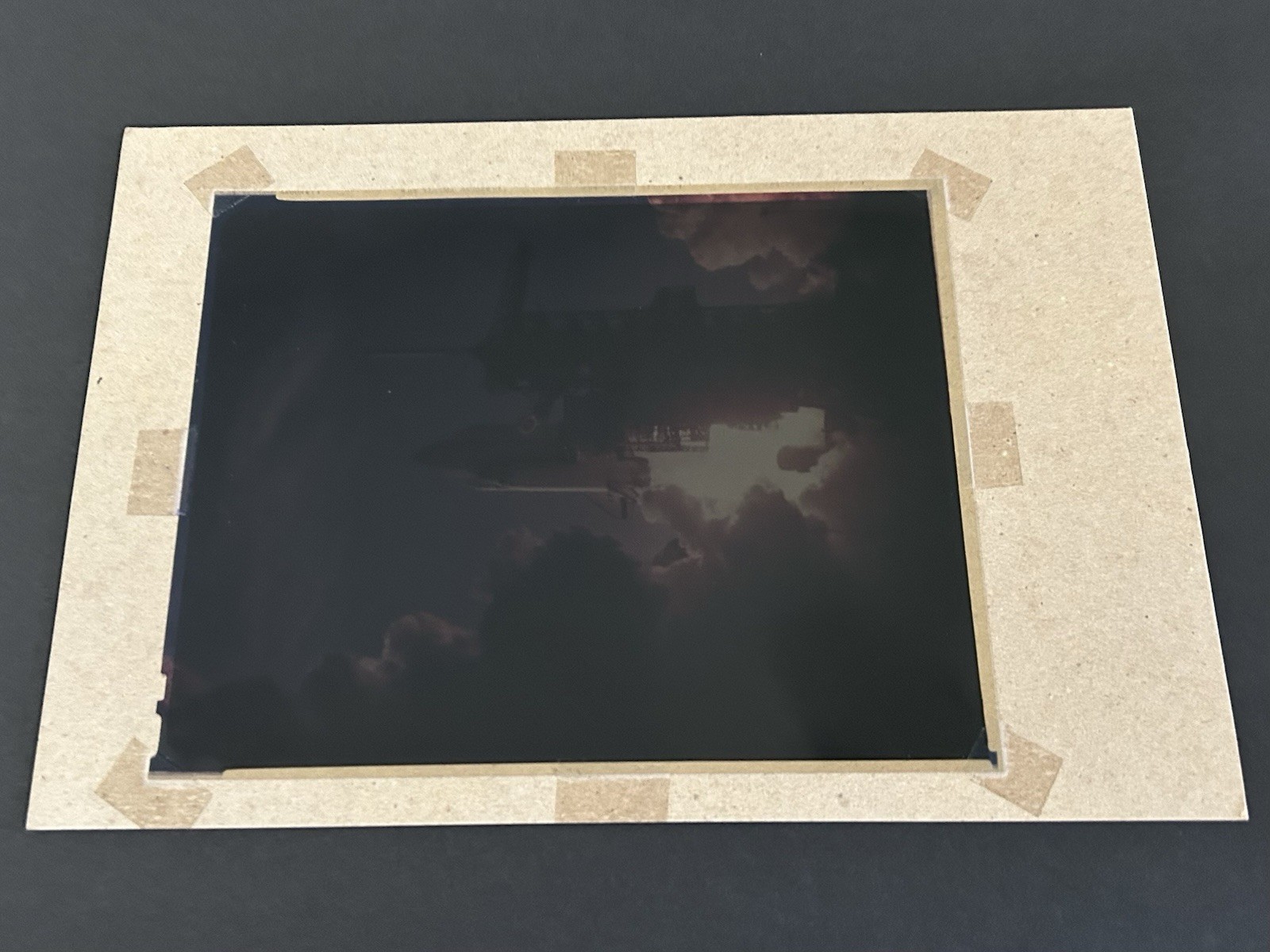 1981 NASA KSC Space Shuttle Columbia STS-1 Liftoff Presentation Transparency-362