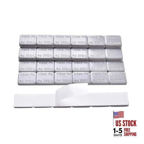 es/576pcs, 1/2oz, 0.5oz, Stick on Wheel Weights 1/2oz wheel weights Grey 2 Box